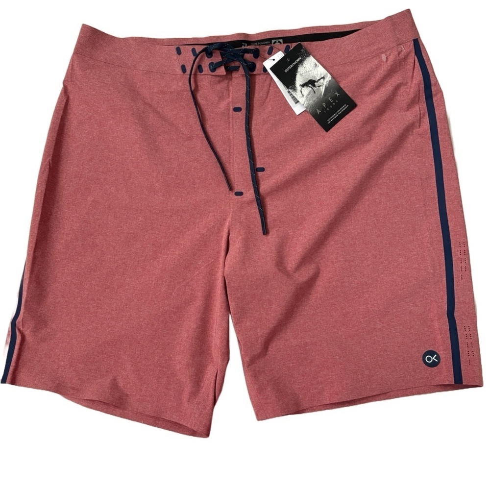 Outerknown NWT Apex Trunk Kelly Slater In Grenadine Size 36